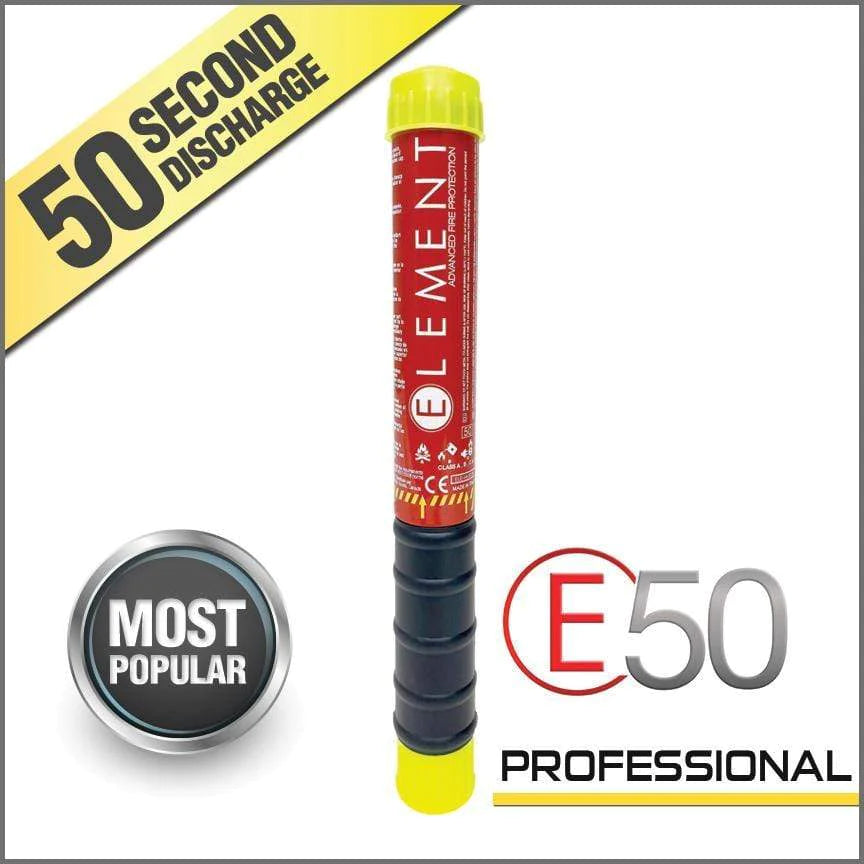 ELEMENT E50 FIRE EXTINGUISHER 50 SECOND