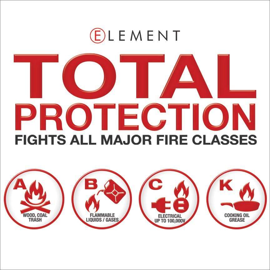 ELEMENT E50 FIRE EXTINGUISHER 50 SECOND