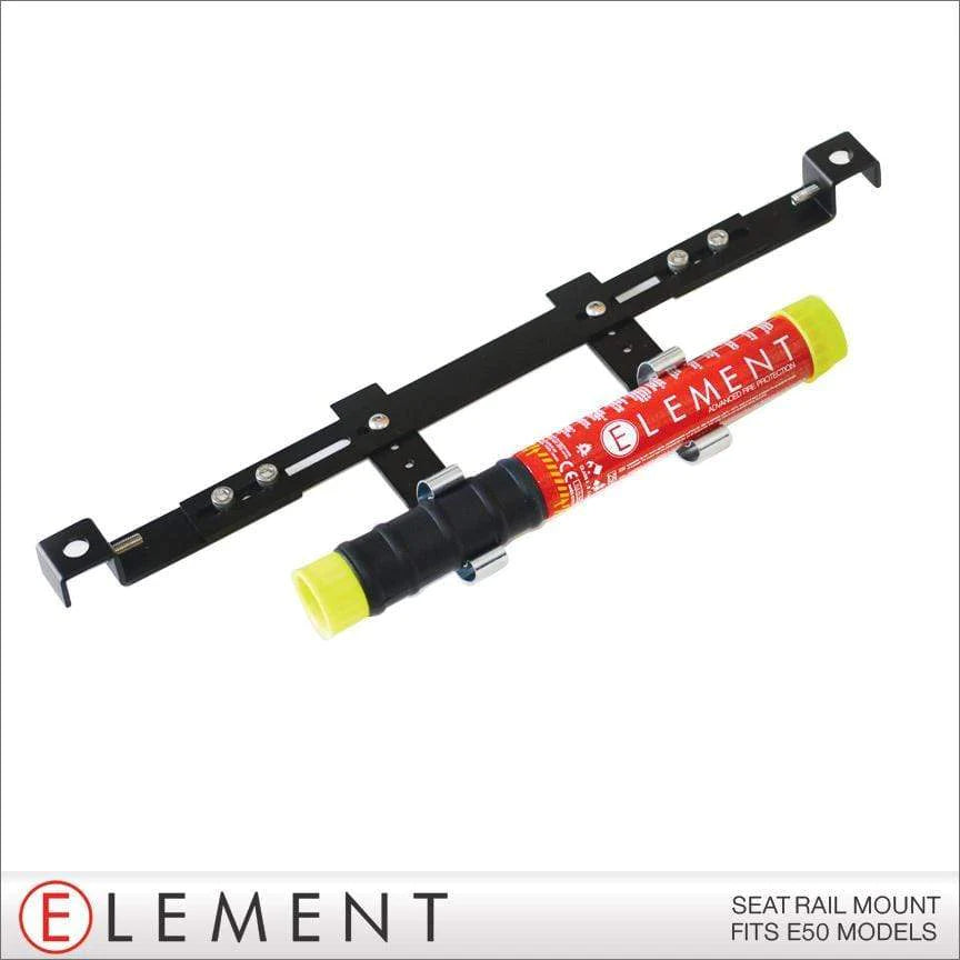 ELEMENT FIRE EXTINGUISHER SEAT RAIL MOUNT