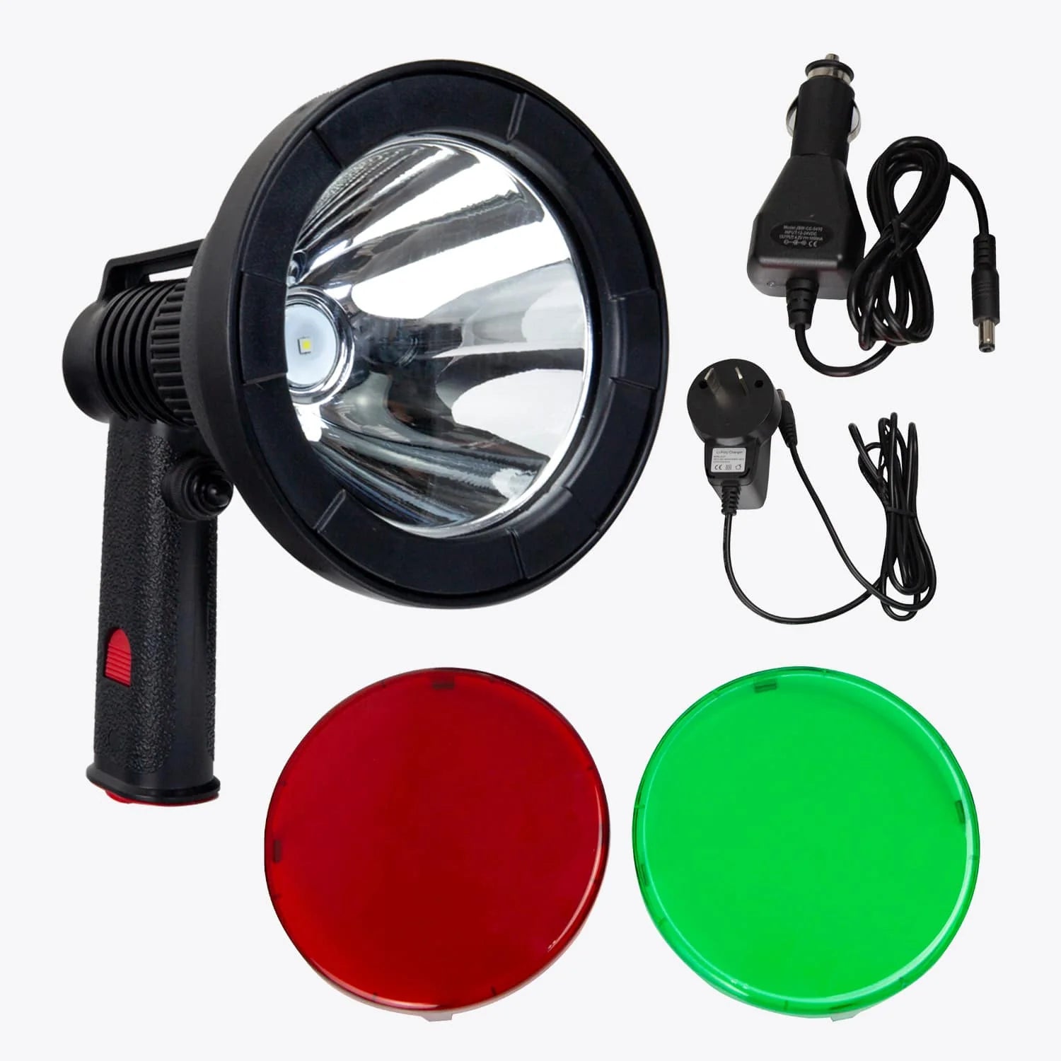 10W RECHARGEABLE HAND-HELD HUNTING SPOTLIGHT
