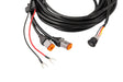 Light Duty Dual Output 3-way 4-pin Wiring Harness Diode Dynamics - Xtrusion Overland