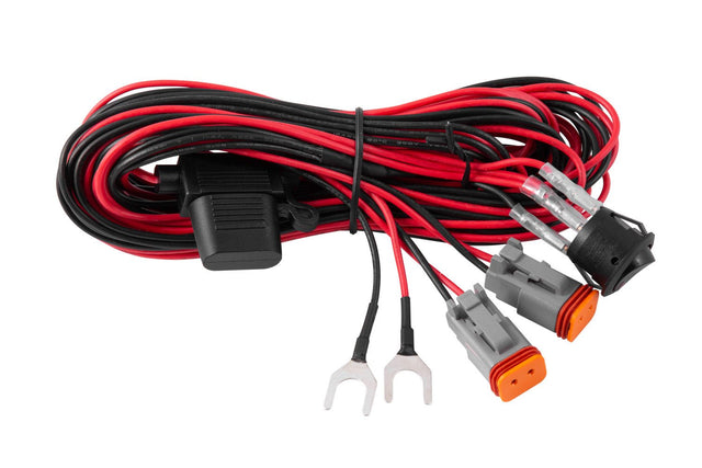Light Duty Dual Output Light Bar Wiring Harness Diode Dynamics - Xtrusion Overland