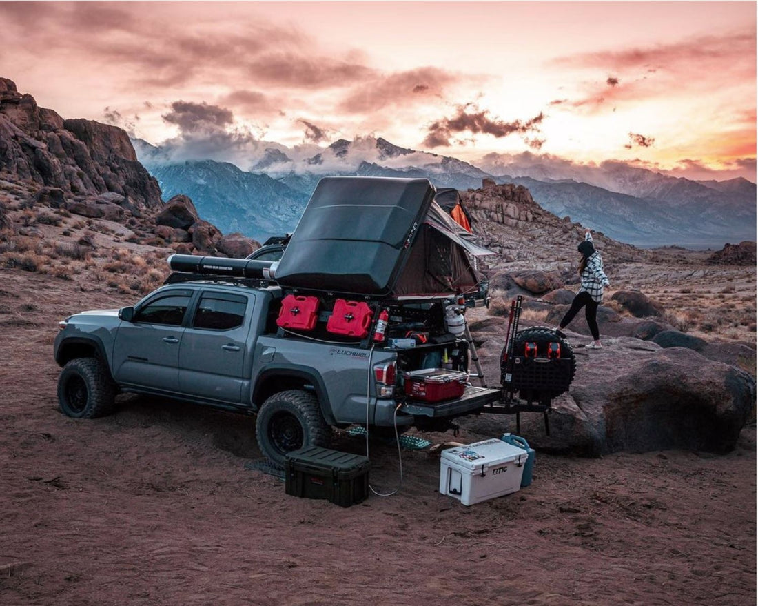 Off-Road Solar Shower Tanks "The Missile"