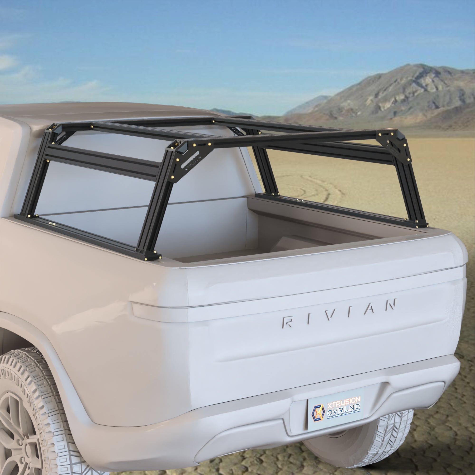 Rivian R1T Truck Bed Rack | XTR3 Builds + MOLLE Packages
